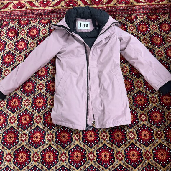 Stylish TNA Pink WINTER COAT - Picture 3 of 3